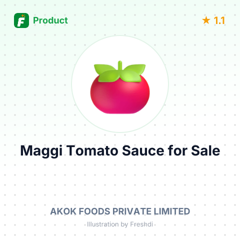 Maggi Tomato Sauce – summary card, no photo uploaded yet