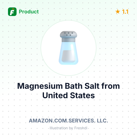 Magnesium Bath Salt – summary card, no photo uploaded yet