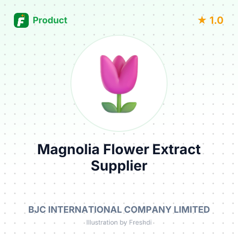 Magnolia Flower Extract – summary card, no photo uploaded yet