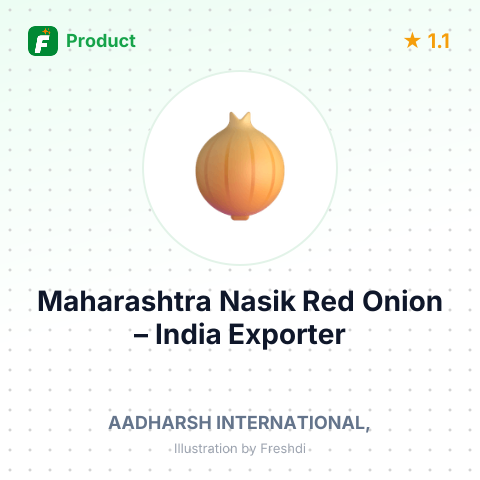 Maharashtra Nasik Red Onion – summary card, no photo uploaded yet
