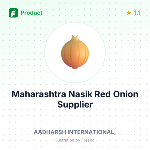 Maharashtra Nasik Red Onion – product summary card, no photo uploaded yet