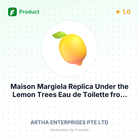 Maison Margiela Replica Under the Lemon Trees Eau de Toilette – summary card, no photo uploaded yet