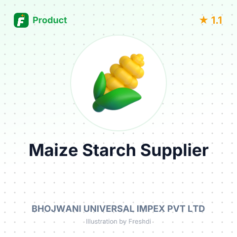 Maize Starch – summary card, no photo uploaded yet