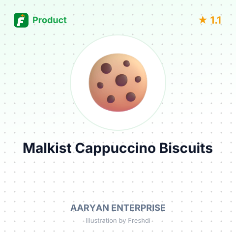 Malkist Cappuccino Biscuits – summary card, no photo uploaded yet