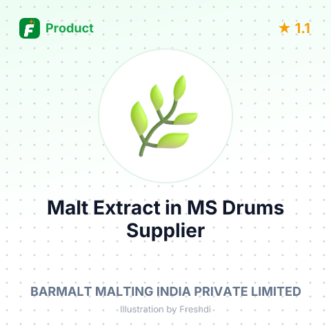 Malt Extract in MS Drums – summary card, no photo uploaded yet