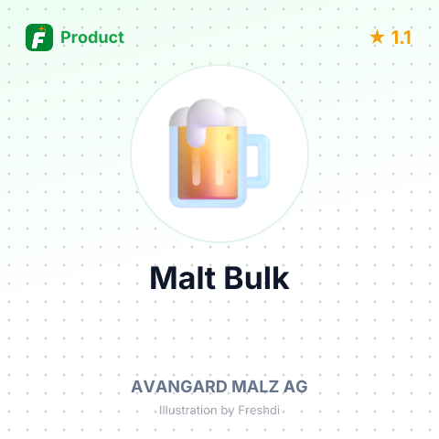Malt for Beer Production – summary card, no photo uploaded yet