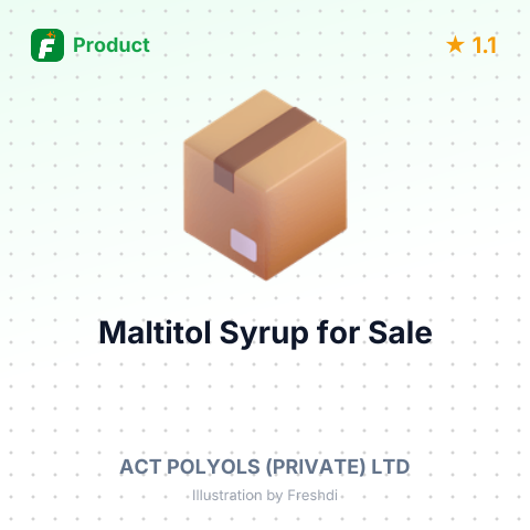 Maltitol Syrup – summary card, no photo uploaded yet