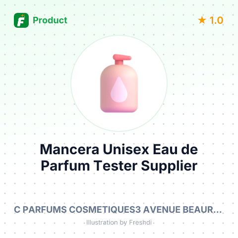 Mancera Unisex Eau de Parfum Tester – summary card, no photo uploaded yet