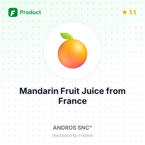 Mandarin Fruit Juice – summary card, no photo uploaded yet