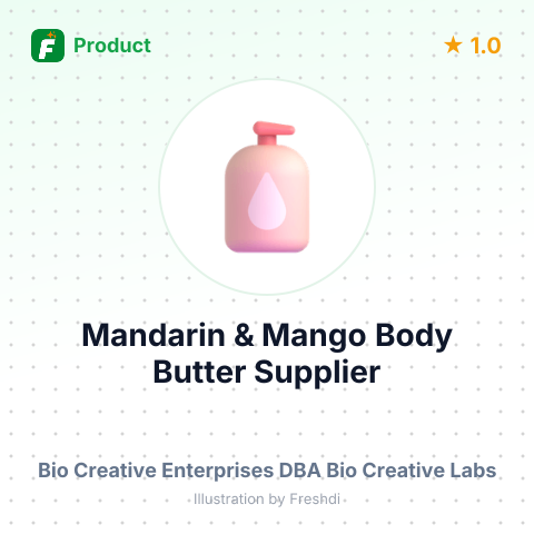 Mandarin & Mango Body Butter – summary card, no photo uploaded yet