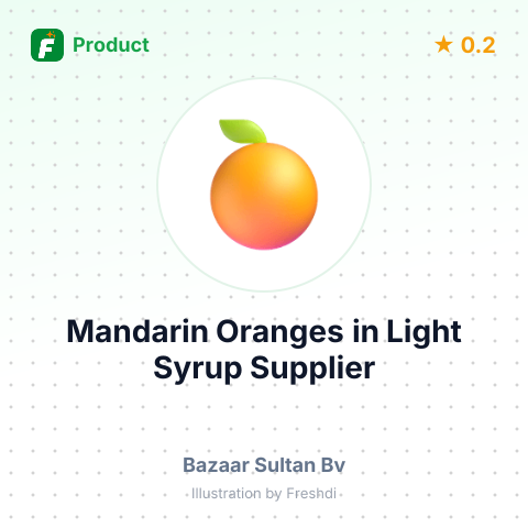 Mandarin Oranges in Light Syrup (12/28oz) – summary card, no photo uploaded yet