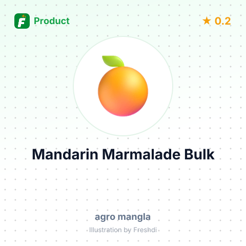 Mandarin Slices Marmalade – summary card, no photo uploaded yet
