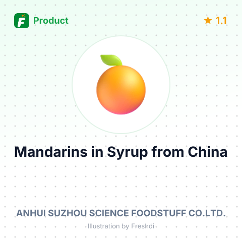 Mandarins in Syrup – summary card, no photo uploaded yet