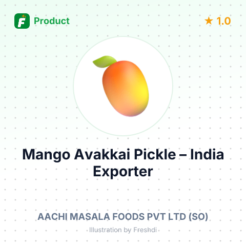 Mango Avakkai Pickle – summary card, no photo uploaded yet