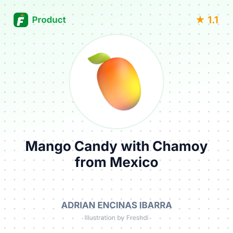 Mango Candy with Chamoy – summary card, no photo uploaded yet