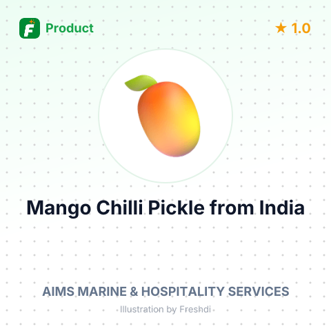 Mango Chilli Pickle – summary card, no photo uploaded yet