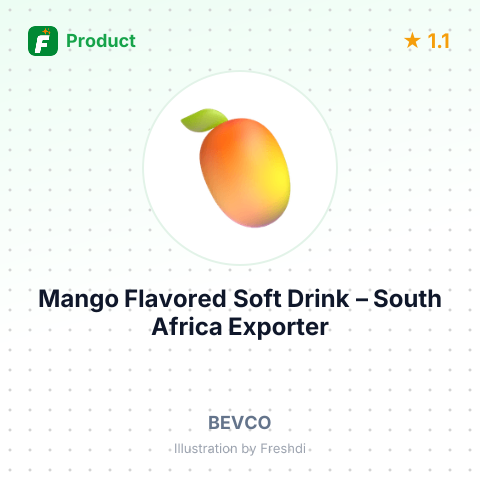 Mango Flavored Soft Drink – summary card, no photo uploaded yet