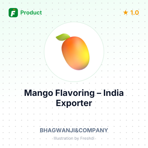 Mango Flavoring – summary card, no photo uploaded yet