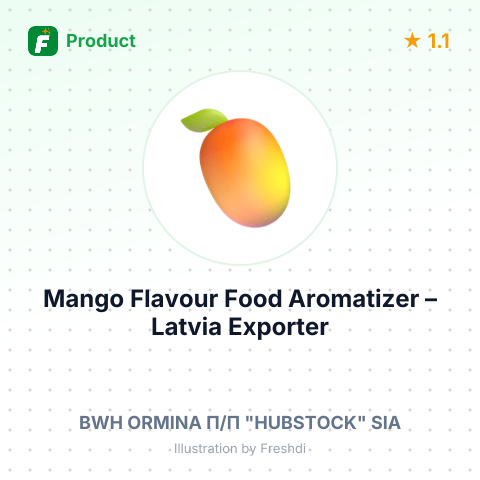 Mango Flavour Food Aromatizer – summary card, no photo uploaded yet