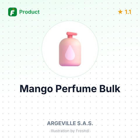 Mango & Grapefruit Perfume Compounds – summary card, no photo uploaded yet