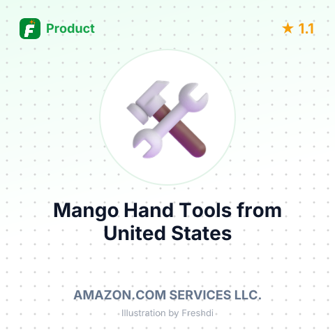 Mango Hand Tools – summary card, no photo uploaded yet