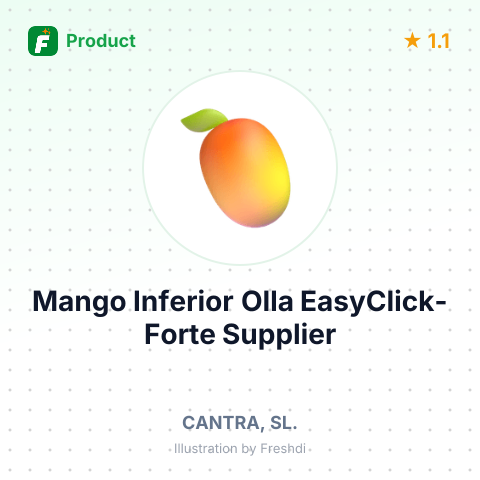 Mango Inferior Olla EasyClick-Forte – summary card, no photo uploaded yet