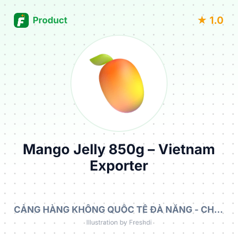Mango Jelly 850g – summary card, no photo uploaded yet