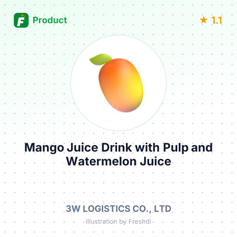 Mango Juice Drink with Pulp and Watermelon Juice Drink with Pulp – summary card, no photo uploaded yet