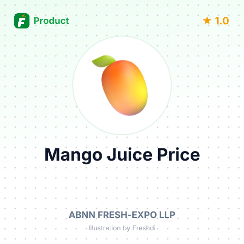 Mango Juice – summary card, no photo uploaded yet