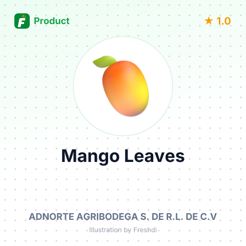 Mango Leaves – summary card, no photo uploaded yet