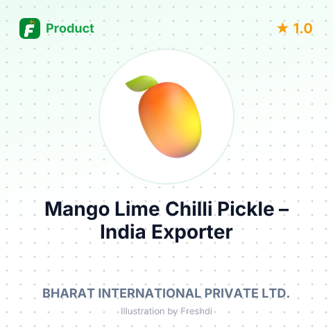 Mango Lime Chilli Pickle – product summary card, no photo uploaded yet