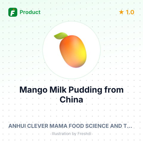 Mango Milk Pudding – summary card, no photo uploaded yet