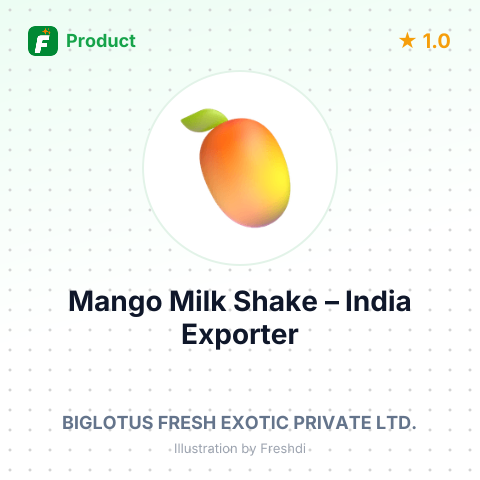 Mango Milk Shake – summary card, no photo uploaded yet