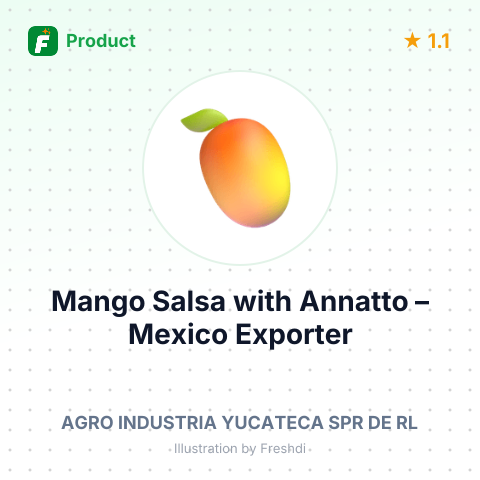 Mango Salsa with Annatto – summary card, no photo uploaded yet