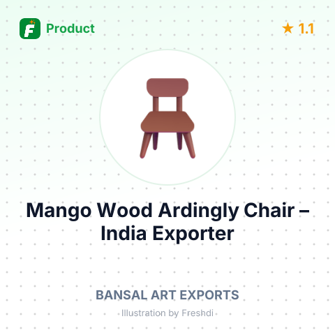 Mango Wood Ardingly Chair – summary card, no photo uploaded yet