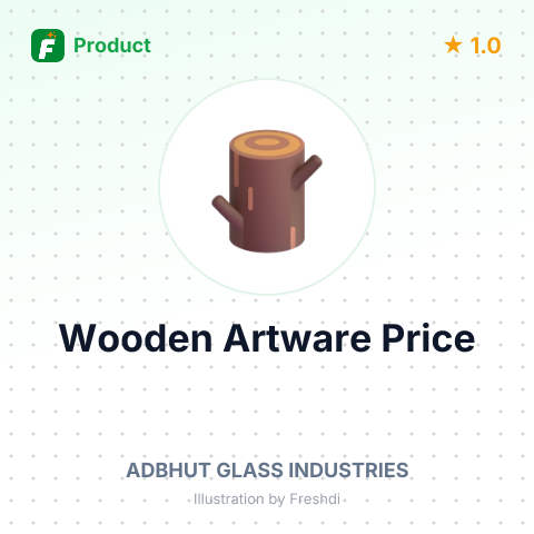 Mango Wood Artware Wooden Base – summary card, no photo uploaded yet