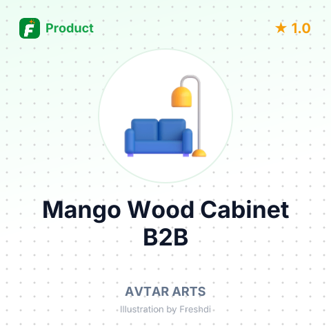 Mango Wood Bed Cabinet – summary card, no photo uploaded yet