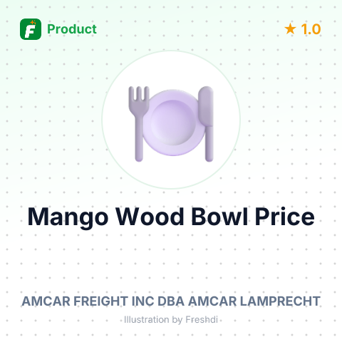 Mango Wood Bowl with Handles – summary card, no photo uploaded yet