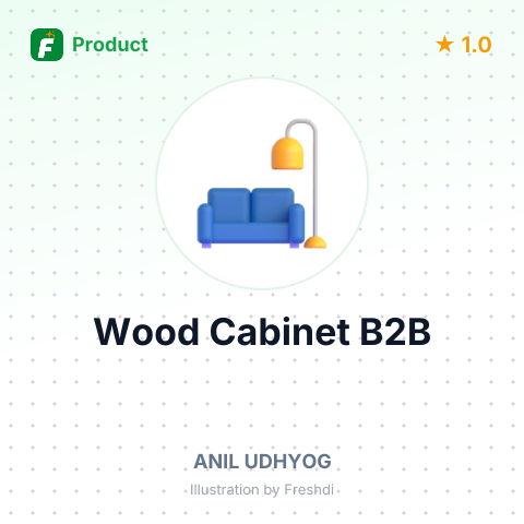 Mango Wood Cabinet with Iron Legs – summary card, no photo uploaded yet