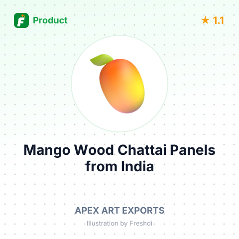 Mango Wood Chattai Panels – summary card, no photo uploaded yet