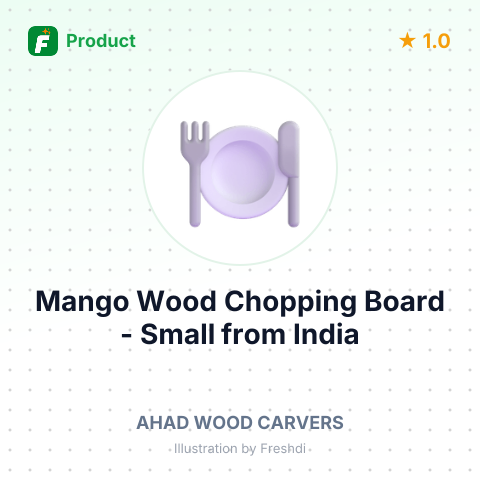 Mango Wood Chopping Board - Small – summary card, no photo uploaded yet