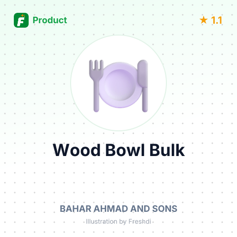 Mango Wood Endurance Bowl 15oz – summary card, no photo uploaded yet