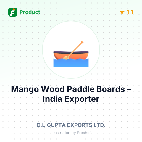 Mango Wood Paddle Boards – summary card, no photo uploaded yet