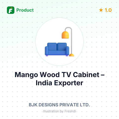Mango Wood TV Cabinet – summary card, no photo uploaded yet