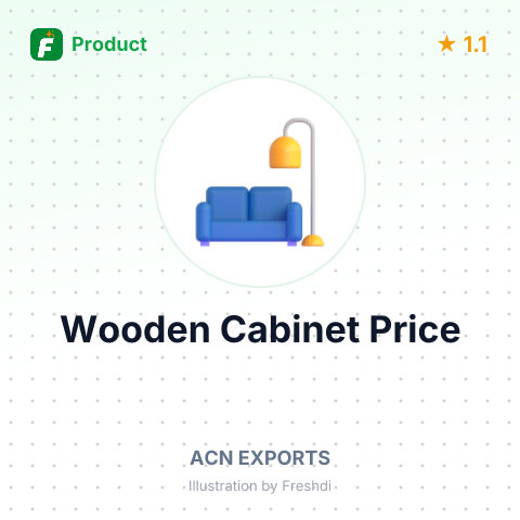 Mango Wood and MDF Wooden Cabinet – summary card, no photo uploaded yet
