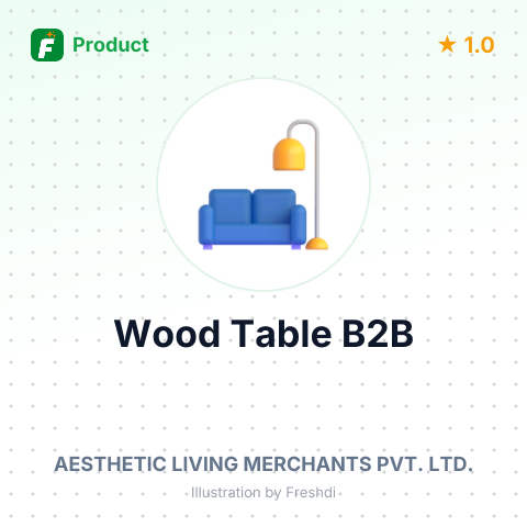 Mango Wood and Stone Table – summary card, no photo uploaded yet