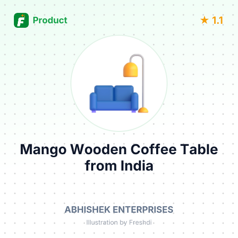 Mango Wooden Coffee Table – summary card, no photo uploaded yet