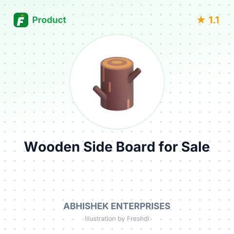 Mango Wooden Side Board – summary card, no photo uploaded yet
