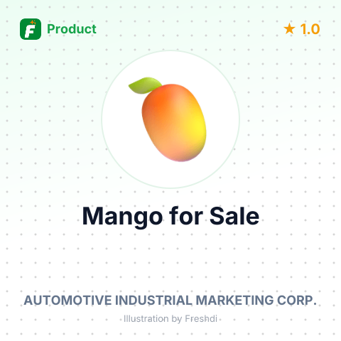 Mango for Pneumatic Pistol – summary card, no photo uploaded yet