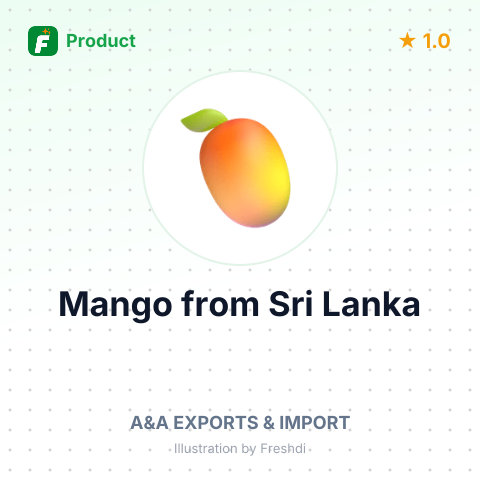 Mango – product summary card, no photo uploaded yet